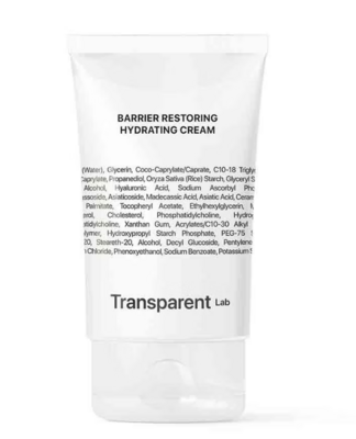 Transparent Lab – Barrier Restoring Hydrating Cream - Ultra feuchtigkeitsspendende Gesichtscreme