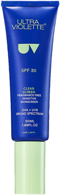 Ultra Violette – Clean Screen Fragrance Free Weightless Sensitive Skinscreen SPF30